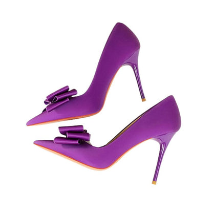 Nerine Bow Stiletto Pumps