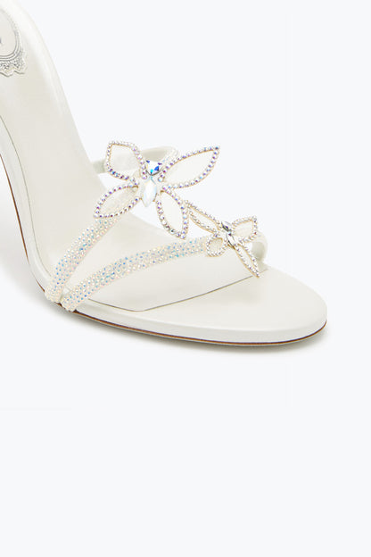 Dahlia Butterfly Rhinestone Sandals