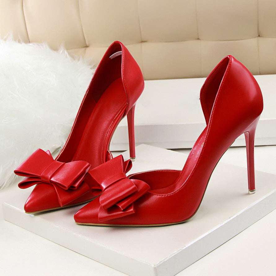 Weigela Pumps mit Schleife