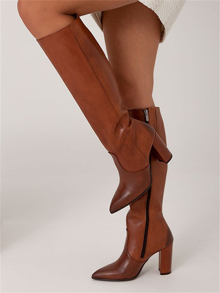 Bottes hautes élégantes Coneflower