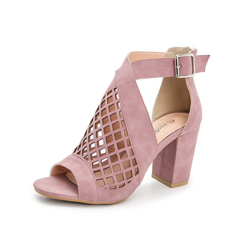 Nepeta Hollow-out Sandals