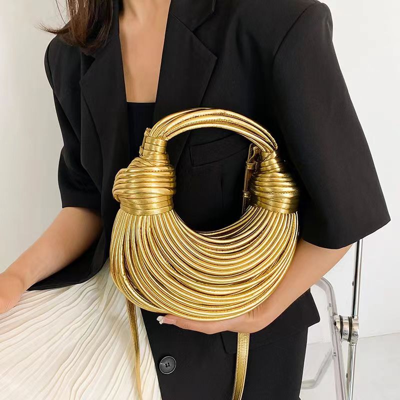 Gina Handwoven Noodle Handbag