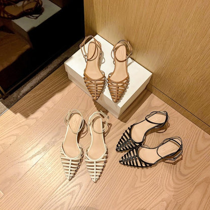 Daffodi Casual Hollow-out Sandals