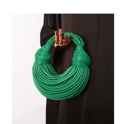 Gina Handwoven Noodle Handbag