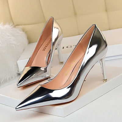 Fressia Patent Leather Pumps