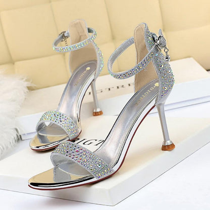 Lobelia Sequined Sandals