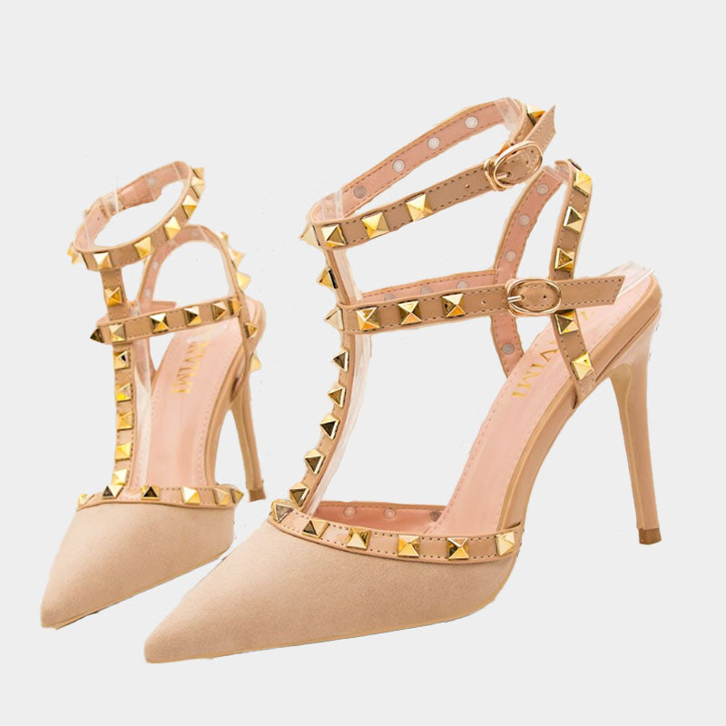 Jasmine Classic Rivets Pumps