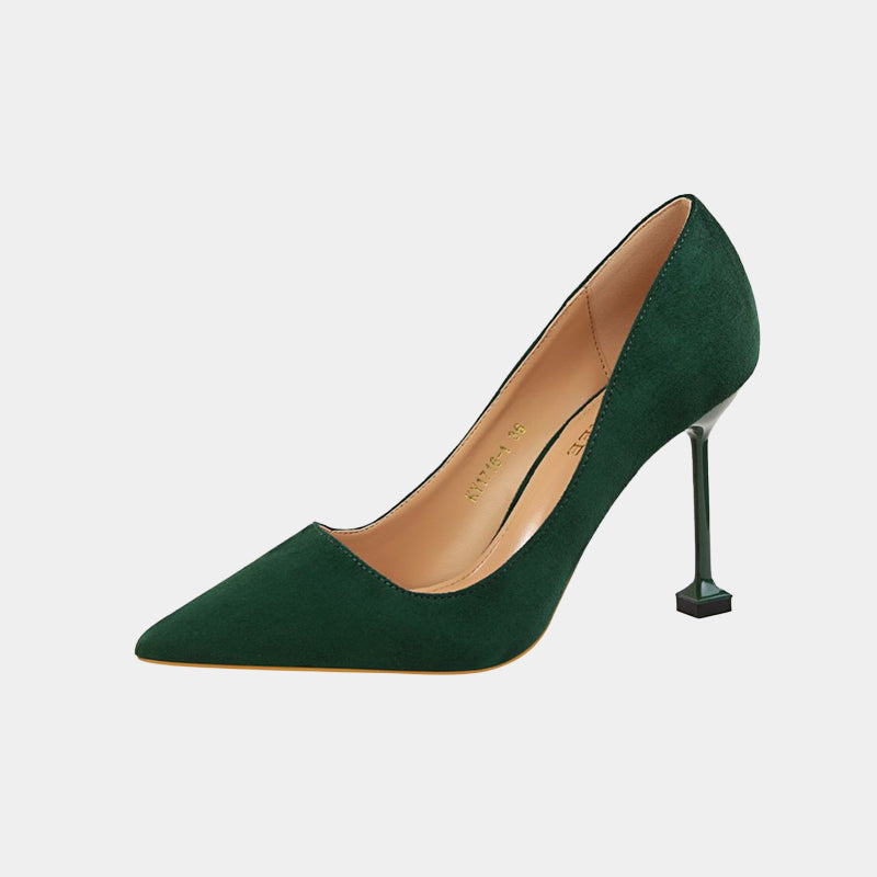 Cosmos Suede Pumps