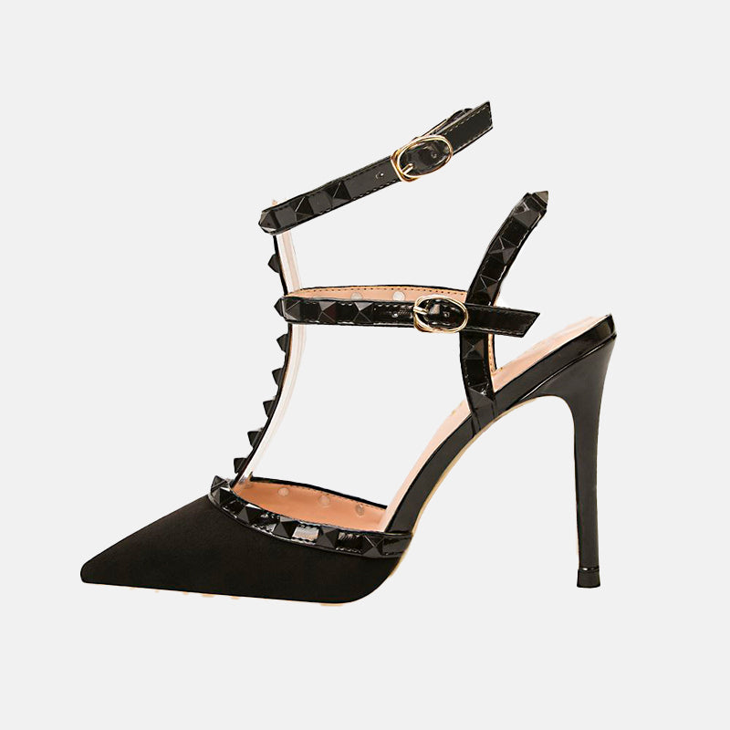 Jasmine Classic Rivets Pumps