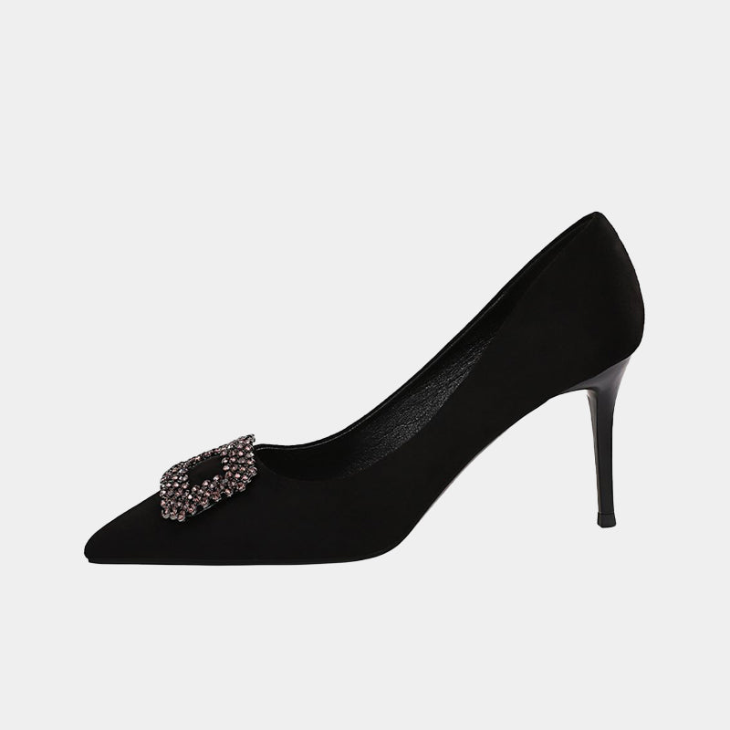Erica Suede Pumps