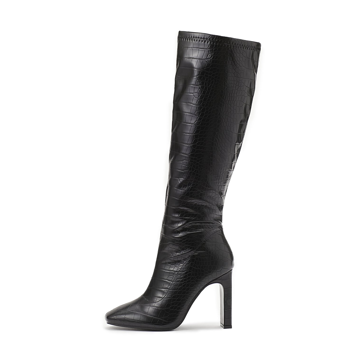 Wastaria-Stiefel mit Krokodileffekt