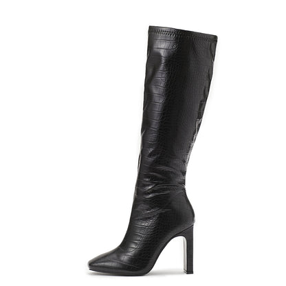 Wastaria-Stiefel mit Krokodileffekt