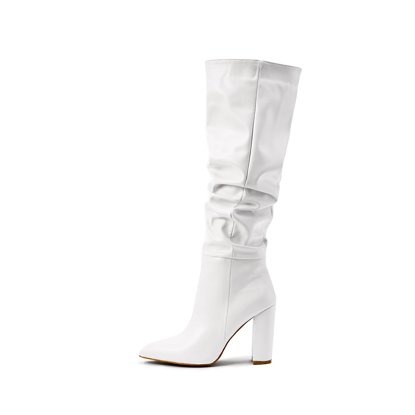 Wastaria Twisted Kniehohe Stiefel