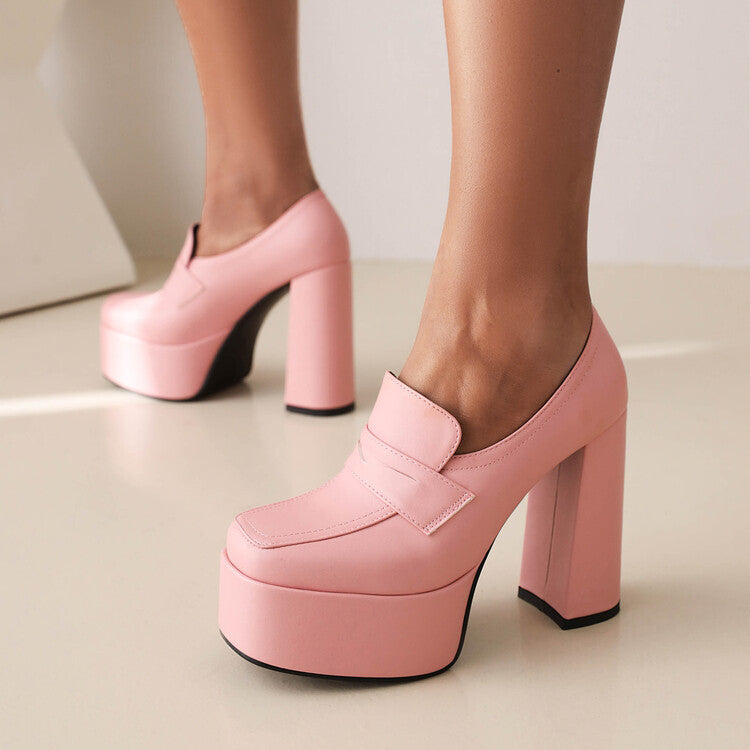 Ivy Elegant Platform Pumps