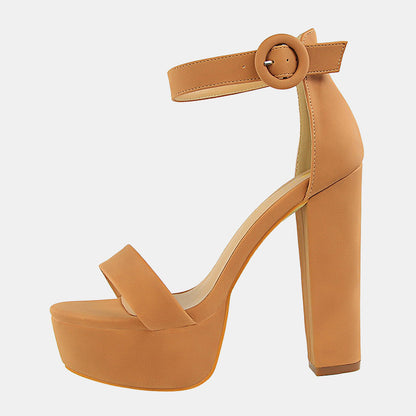 Clesia Block Sandals