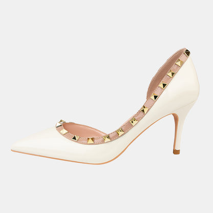 Begonia Simple Rivets Pumps