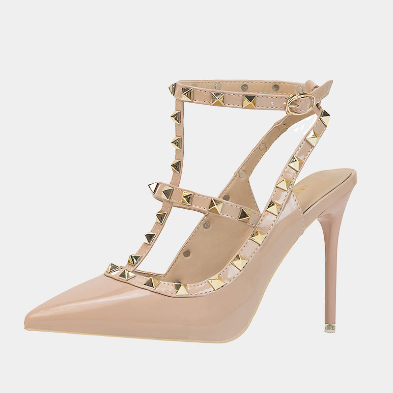Crocus Classic Rivets Pumps