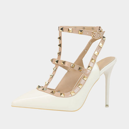 Crocus Classic Rivets Pumps