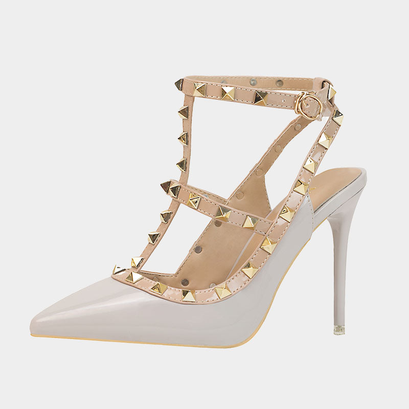 Crocus Classic Rivets Pumps