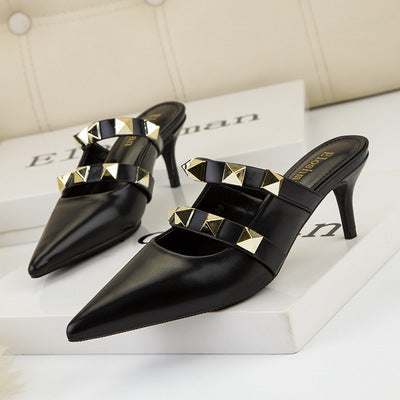 Begonia Rivets Mules