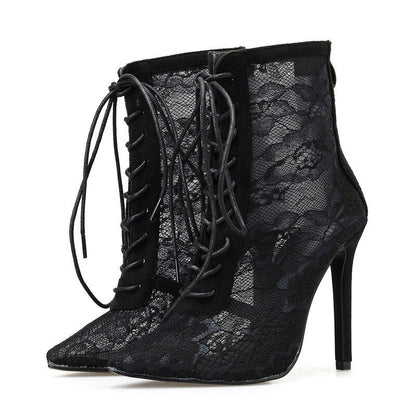 Canna  Sexy Lace Ankle Boots