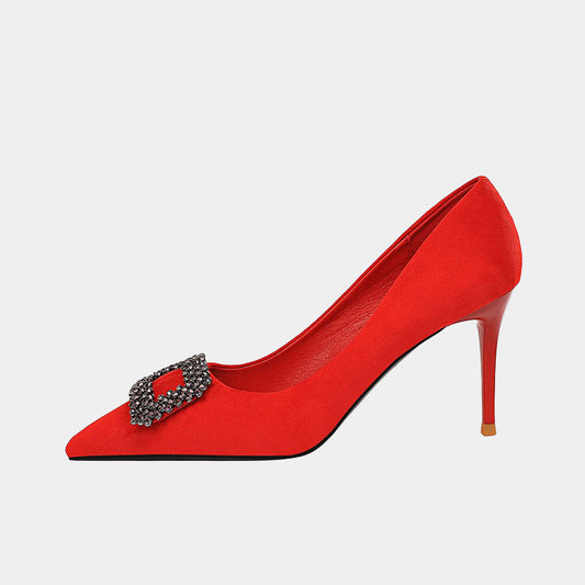 Erica Suede Pumps