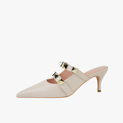 Begonia Rivets Mules