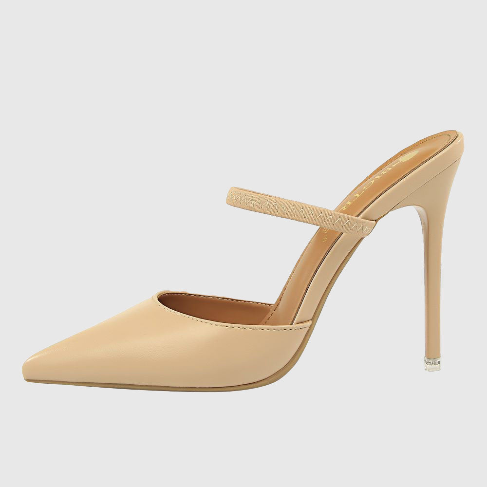 Kahili-Pumps aus Lackleder